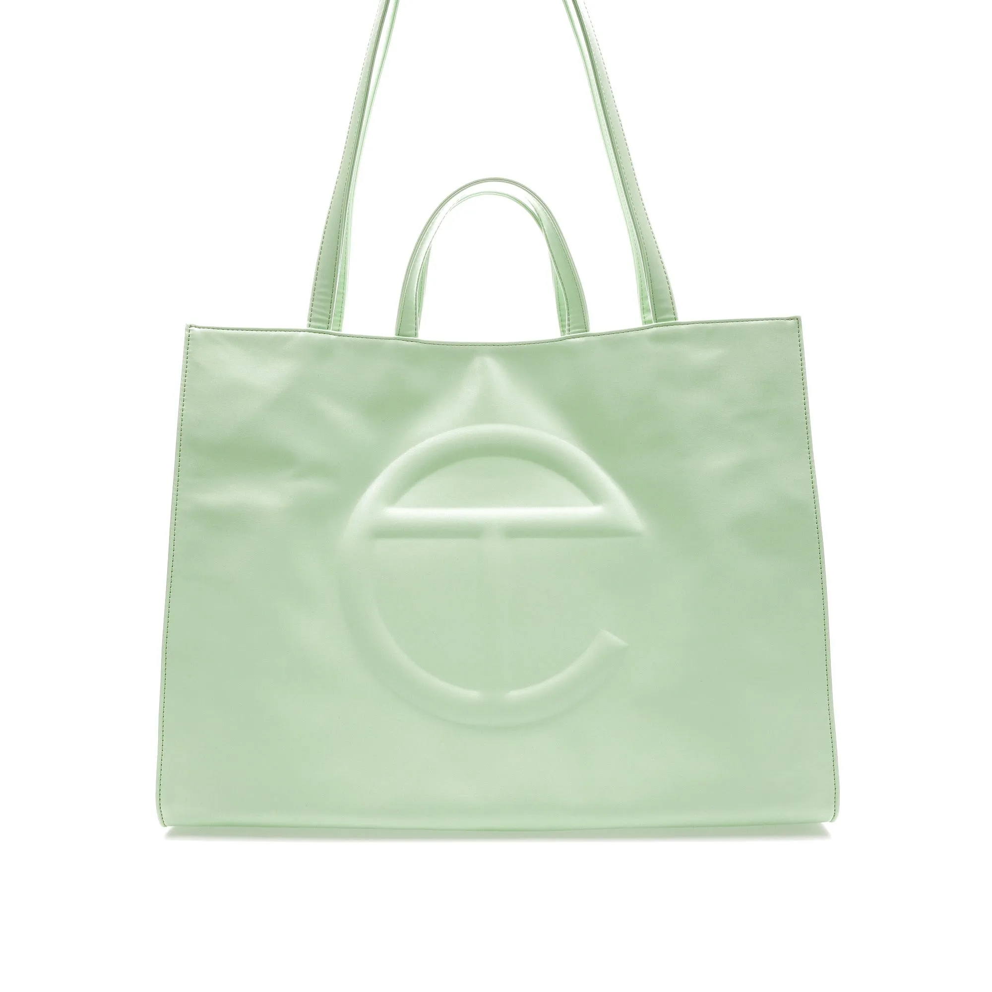 Telfar Shopping Bag Large Double Mint