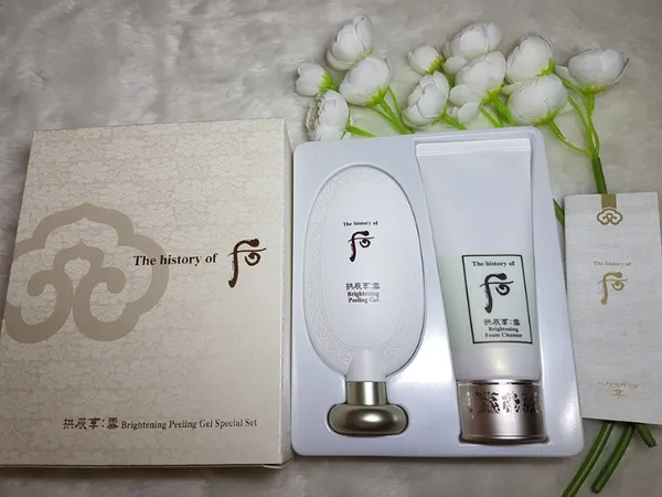 THE HISTORY OF WHOO Gongjinhyang Seol Brightening Peeling Gel Special Set