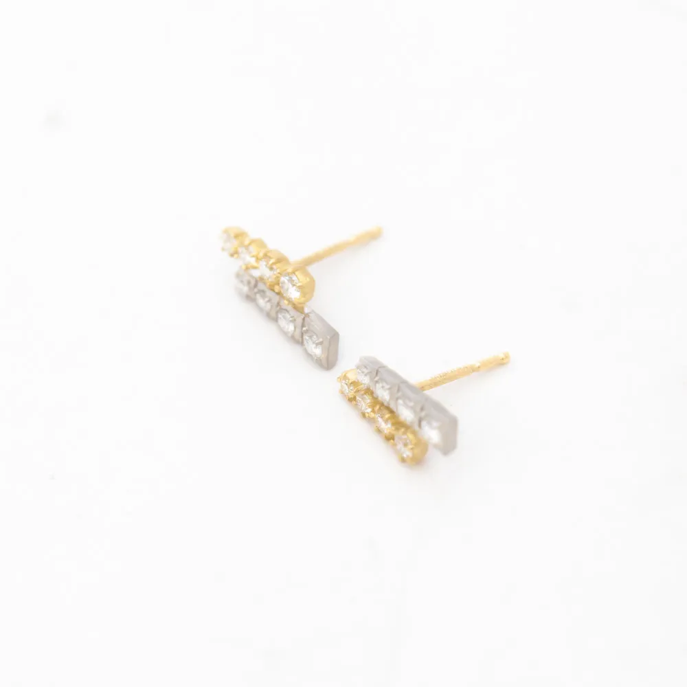 Two-Tone Harlow Studs