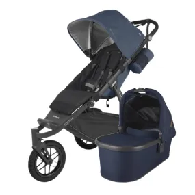 UPPAbaby Ridge All-Terrain Pushchair and Carrycot - Reggie/Noa