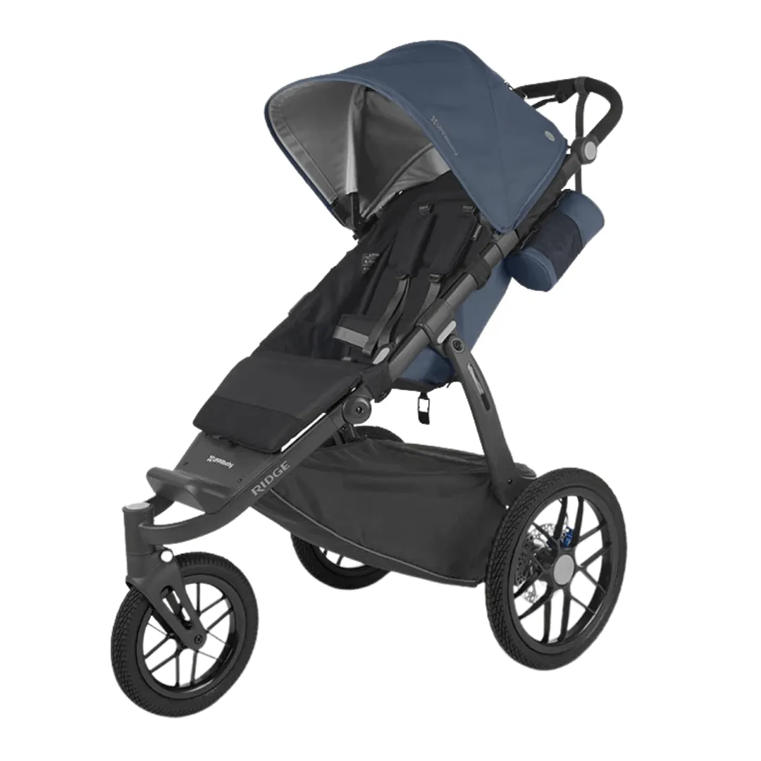 UPPAbaby Ridge All-Terrain Pushchair and Carrycot - Reggie/Noa