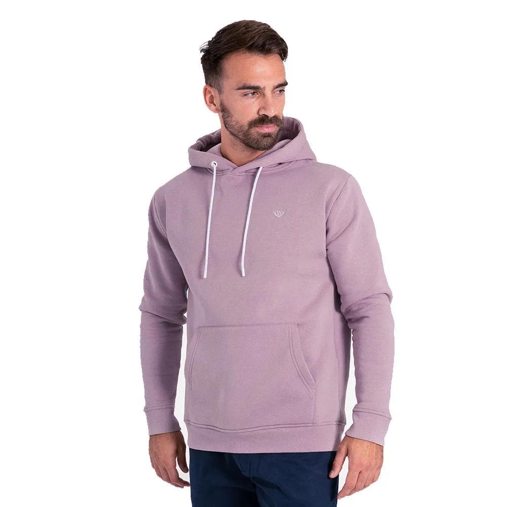 Walker & Hunt Understated Hoodie | Lilac Chalk