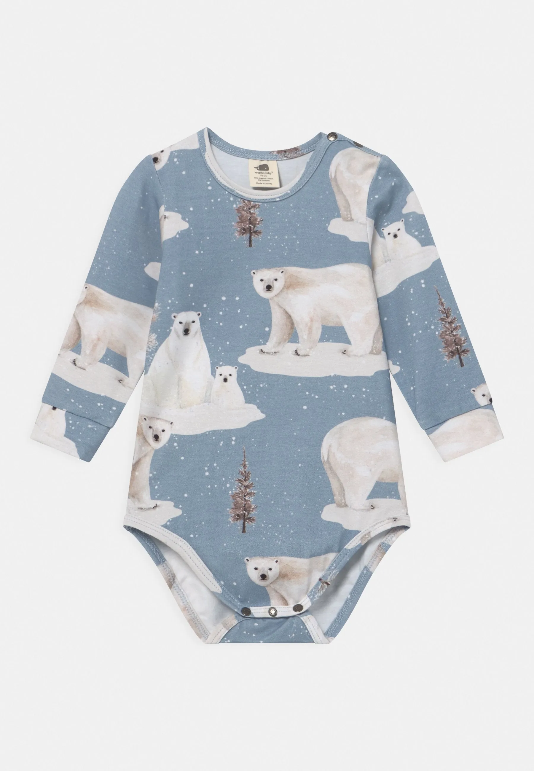 Walkiddy Polar Bear Family Long Sleeved Bodysuit