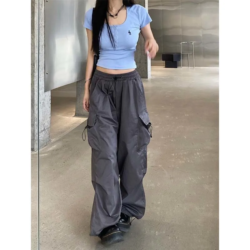 Women Vintage Cargo Pants