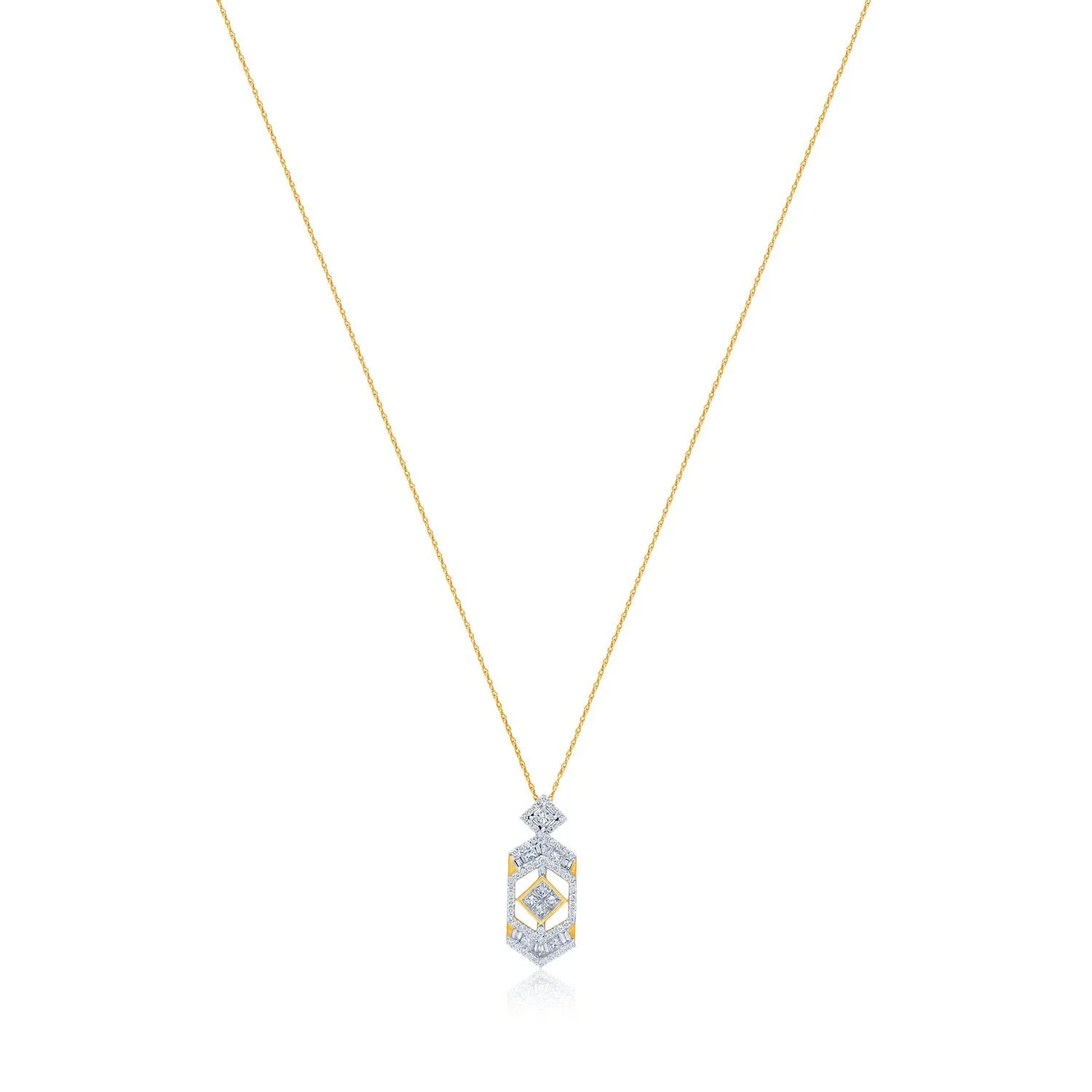 Yellow Gold Diamond Legendary Pendant