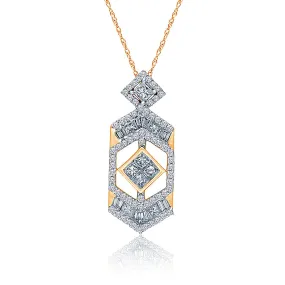 Yellow Gold Diamond Legendary Pendant